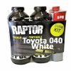 Paint U-POL Bedliner | U-Pol Raptor Tintable For Toyota 040 White Protective Coating Tub/Bed Liner Kit 2L