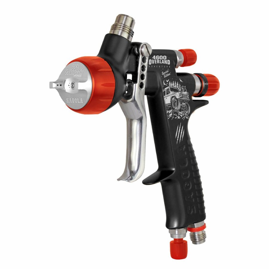 Spray Guns Sagola Gravity-Fed | Sagola Special Edition Overland Adventure 4600 Xtreme 1.3 Xl Titania Pro Spray Gun