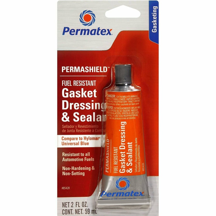 Adhesives & Sealants Permatex | Permatex Permshield Fuel Resistant Gasket Dressing Sealant 59Ml