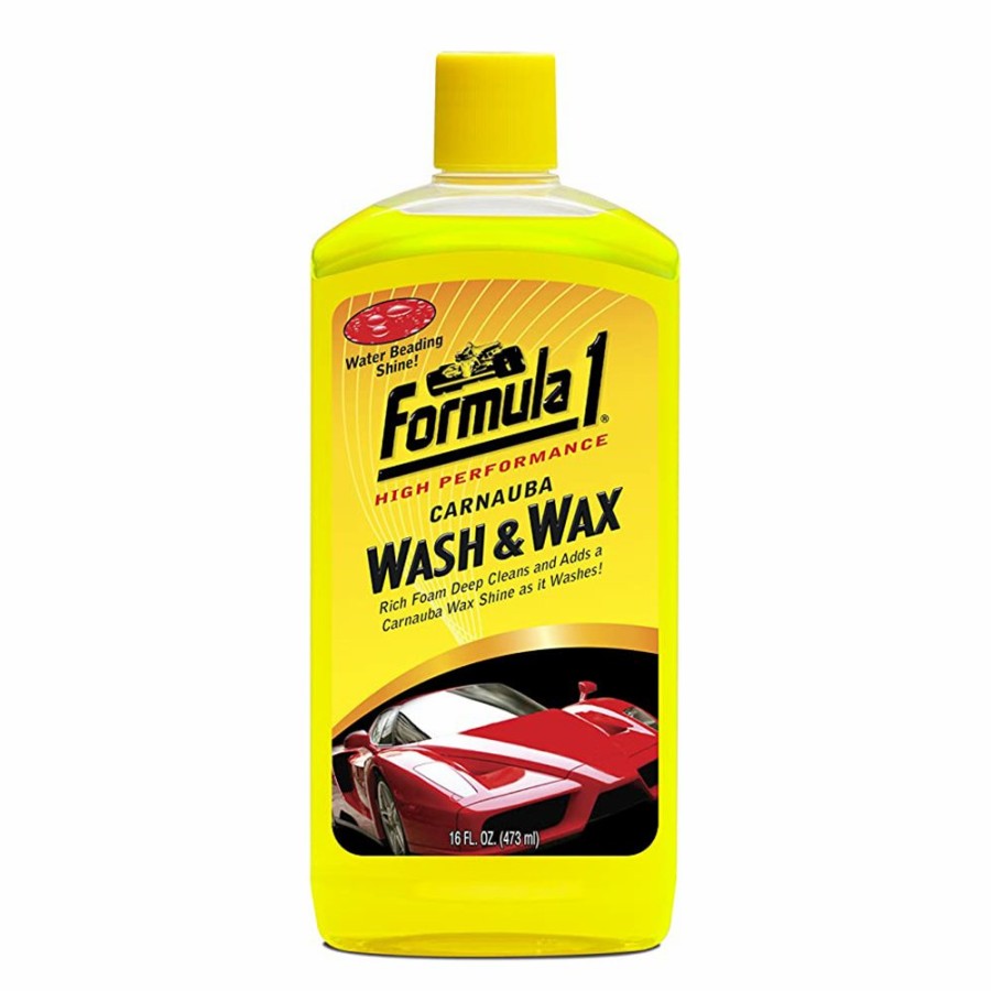 Car Care Formula 1 Car Wash | Formula 1 High Performance Carnauba Wash And Wax 473Ml Car Care Auto Detailing