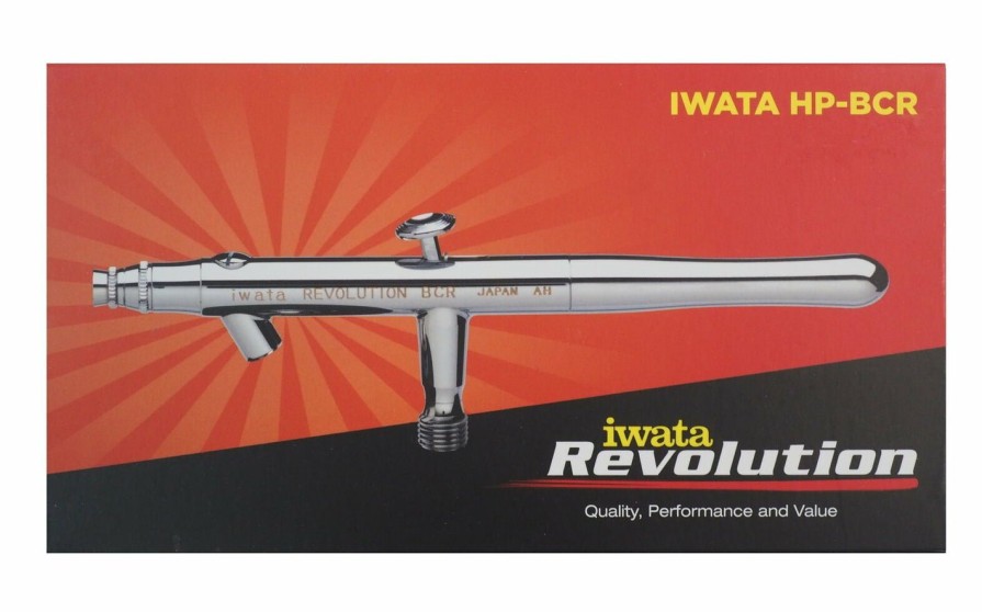 Spray Guns Anest Iwata Airbrushes | Anest Iwata Revolution Hp-Bcr Dual Action Suction Siphon Air Brush 0.5Mm 28Ml