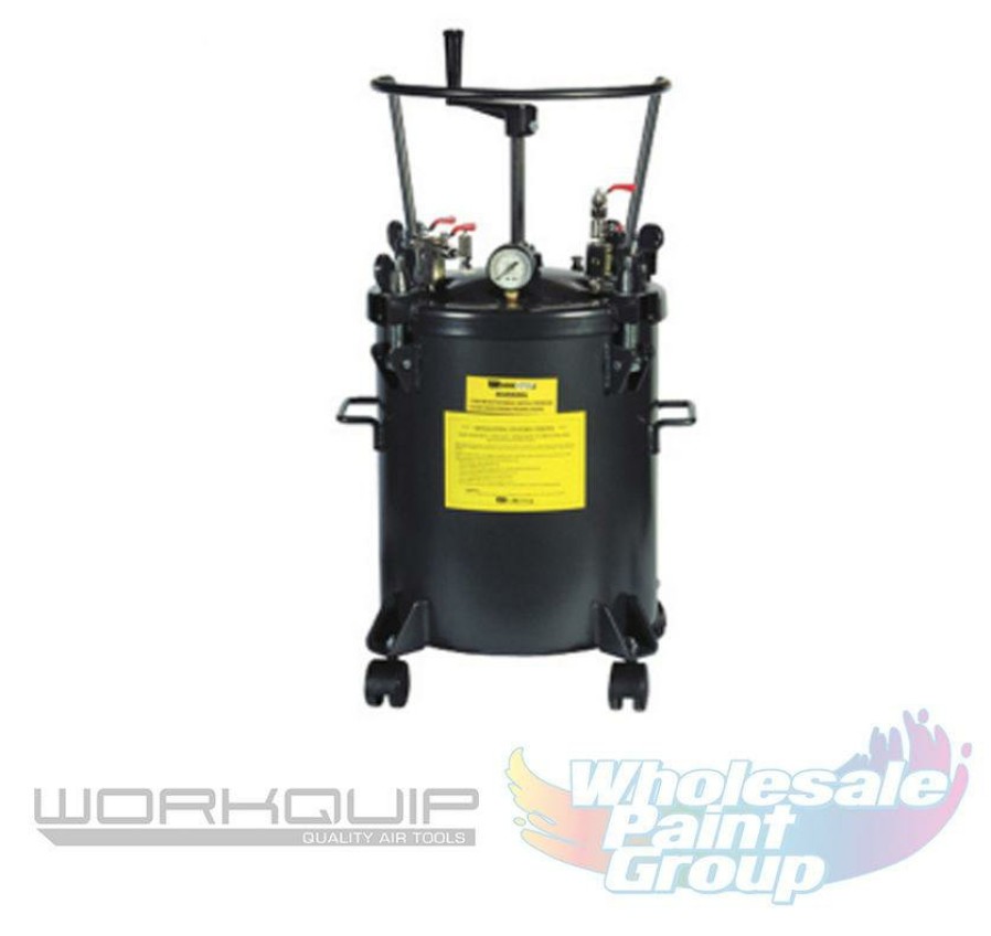 Spray Guns Workquip Pressure Pot | Workquip 40L Pressure Pot Manual Agitation 02240-M