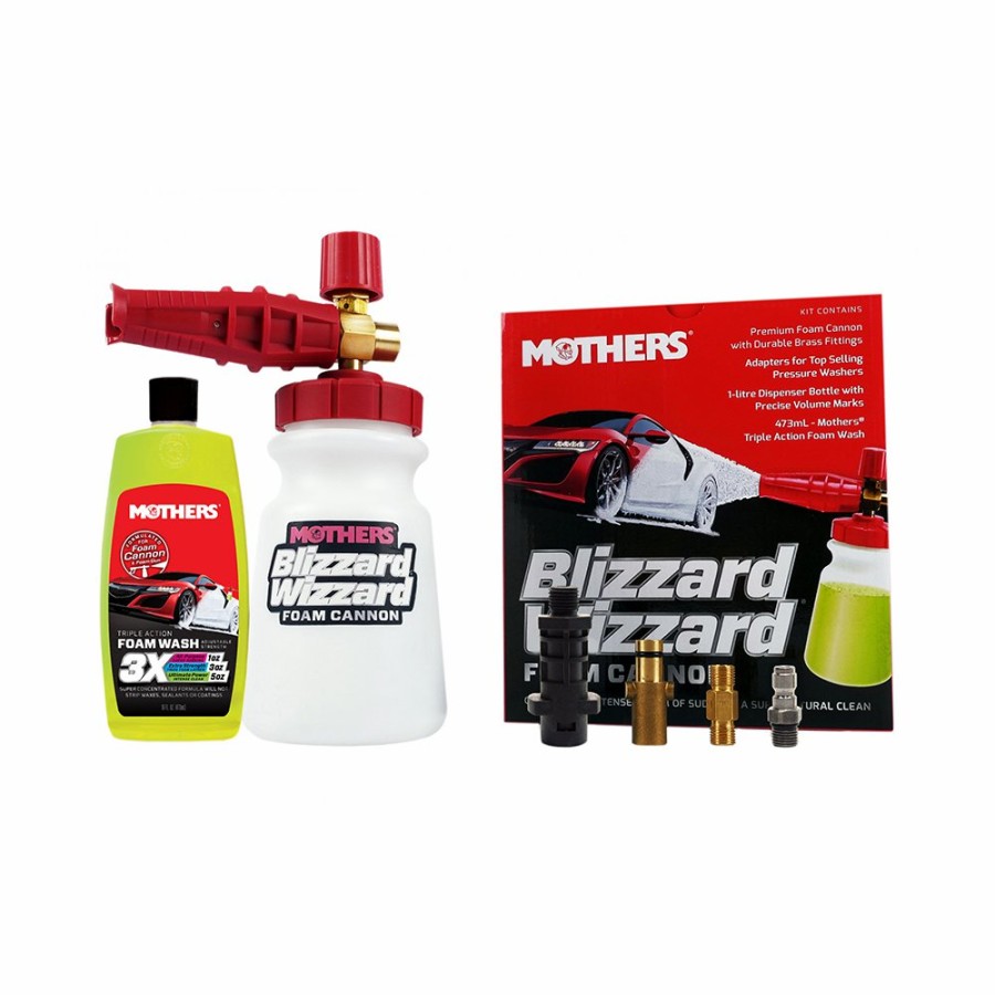 Car Care Mothers Car Wash | Mothers Blizzard Wizzard Foam Cannon