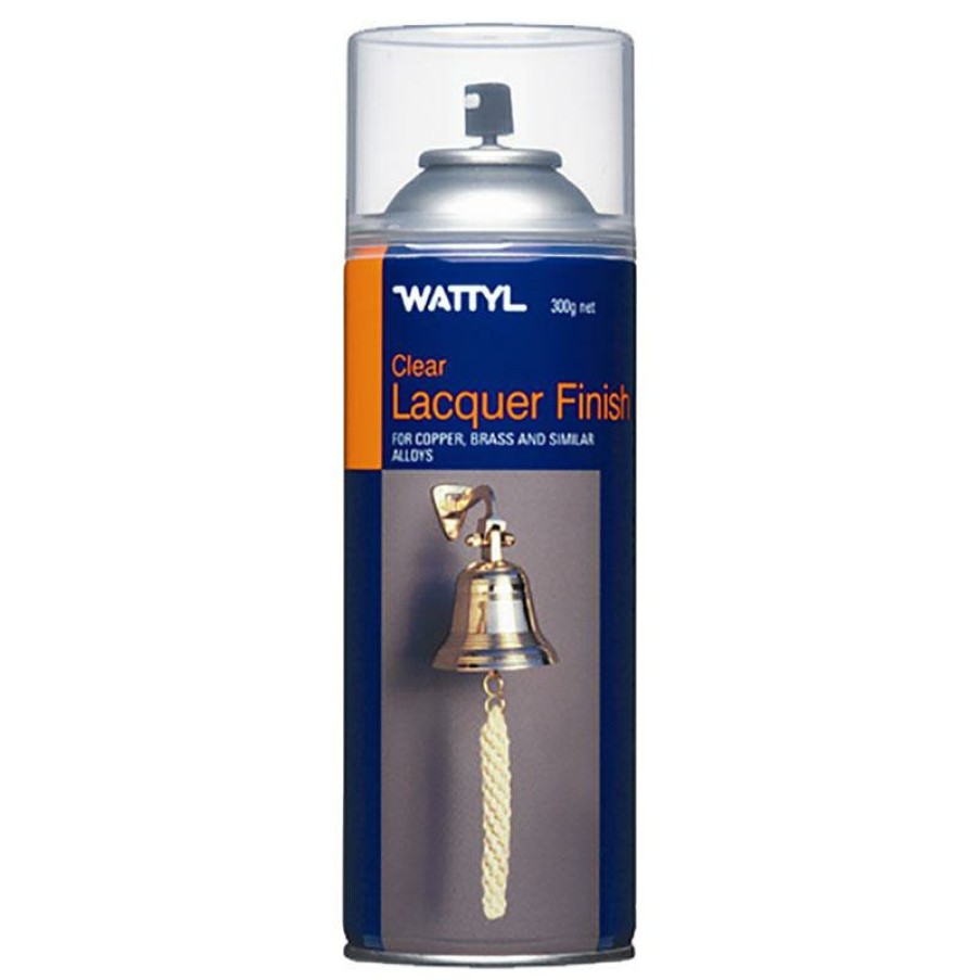 Paint Wattyl Specialty | Wattyl Clear Lacquer Finish Brass Copper & Similar Alloys Tarnish Res 300G