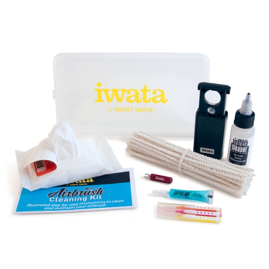 Spray Guns Anest Iwata Cleaning Kits | Anest Iwata Airbrush Maintenance Cleaning Kit Cl100