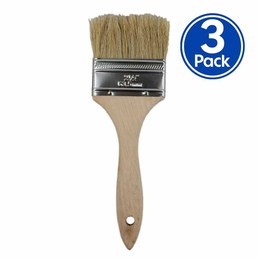 Painting Tools C u0026 A Brushware | C&A Industrial Paint Brush 63Mm X 3 Pack Trade