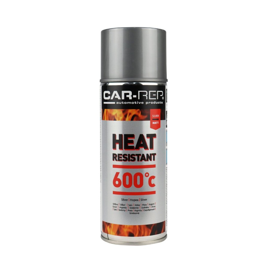 Paint Car-Rep High Temp & Brakes | Car-Rep Automotive Heat Resistant Paint 400Ml Silver