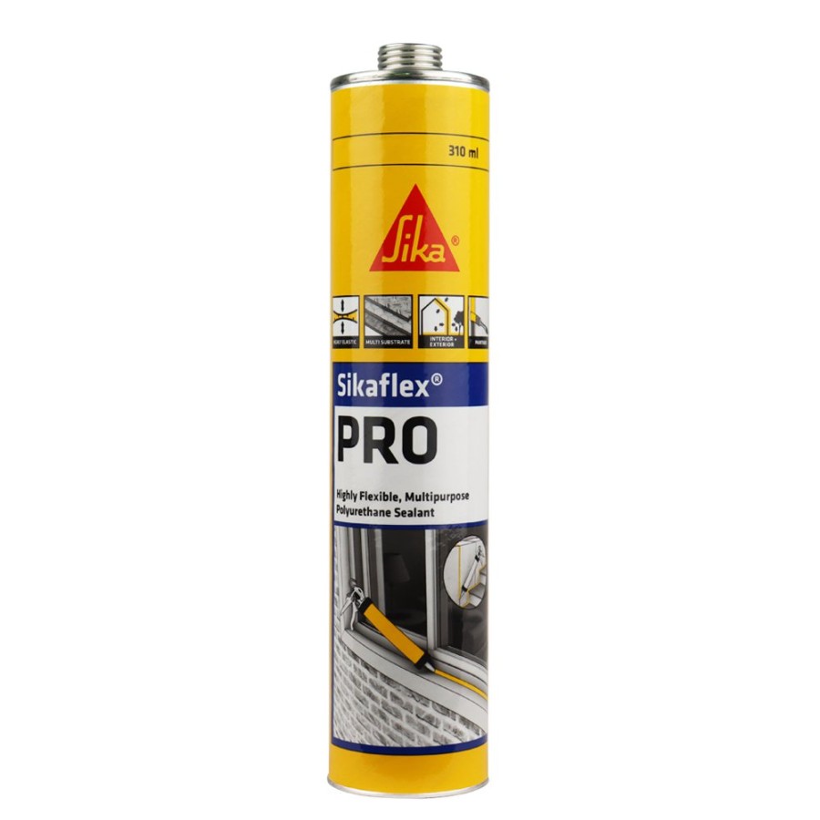 Adhesives & Sealants Sika Sealants | Sika Sikaflex Pro Multi Purpose Polyurethane Sealant 310Ml Concrete Grey