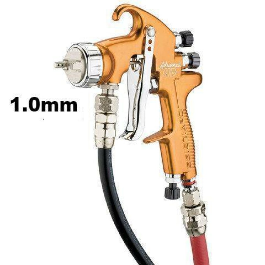 Spray Guns DeVilbiss Pressure Pot | Devilbiss Advanced Hd Trans-Tech Industrial Marine Pressure Spray Gun 1.0Mm