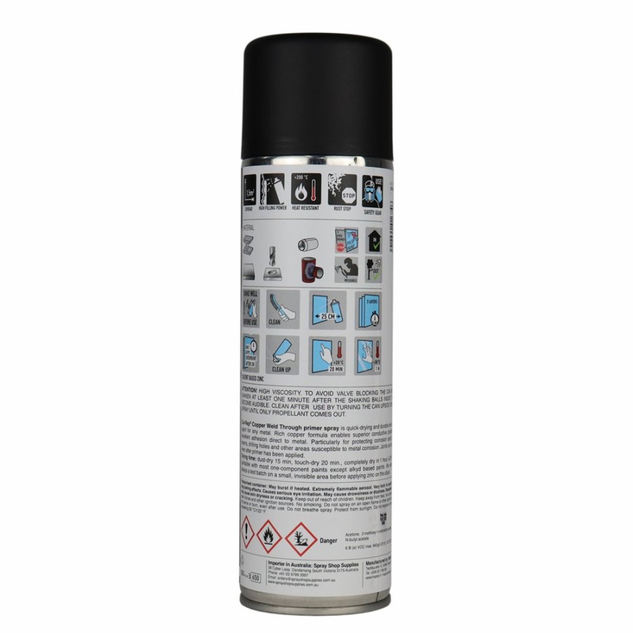 Paint Car-Rep Primers | Car-Rep Automotive Copper Etch Weld Thru Primer 500Ml Sandable Weldable