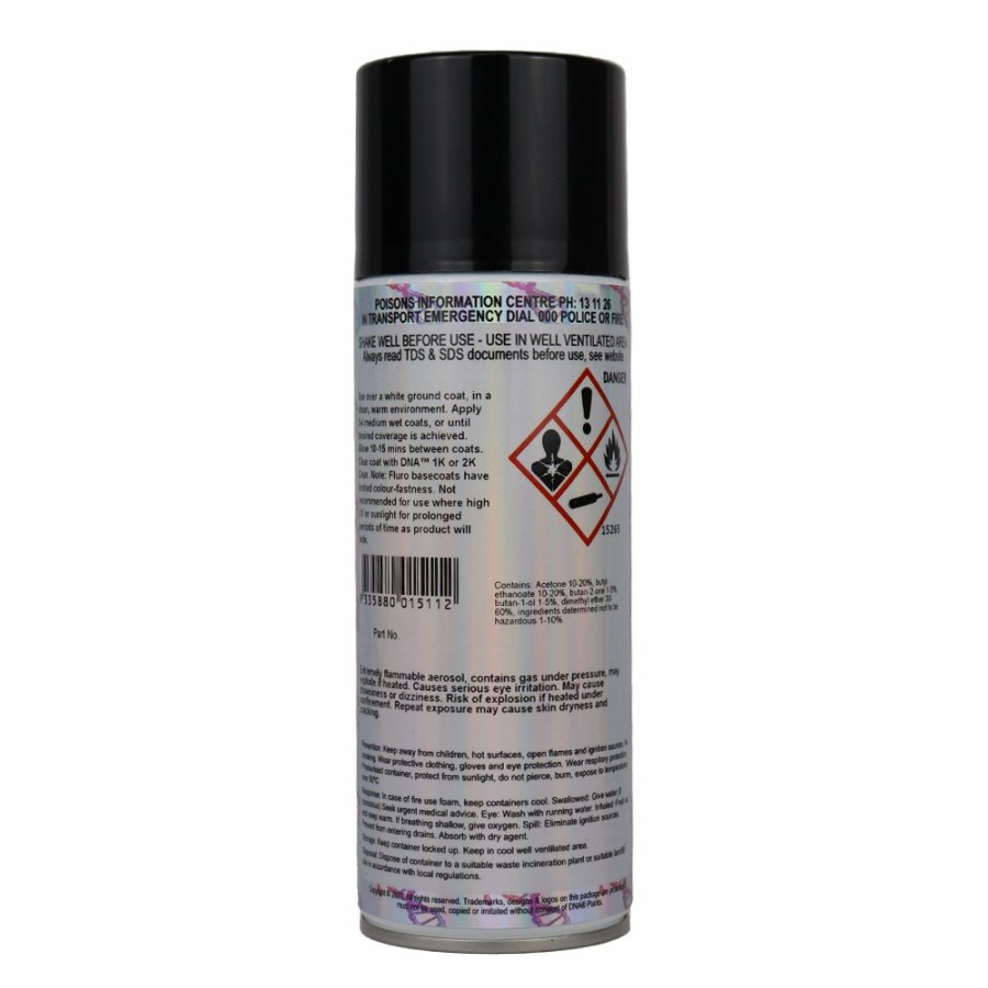 Paint DNA Paints Top Coats | Dna Paints Fluro Basecoat Spray Paint 350Ml Aerosol Fluorescent Yellow