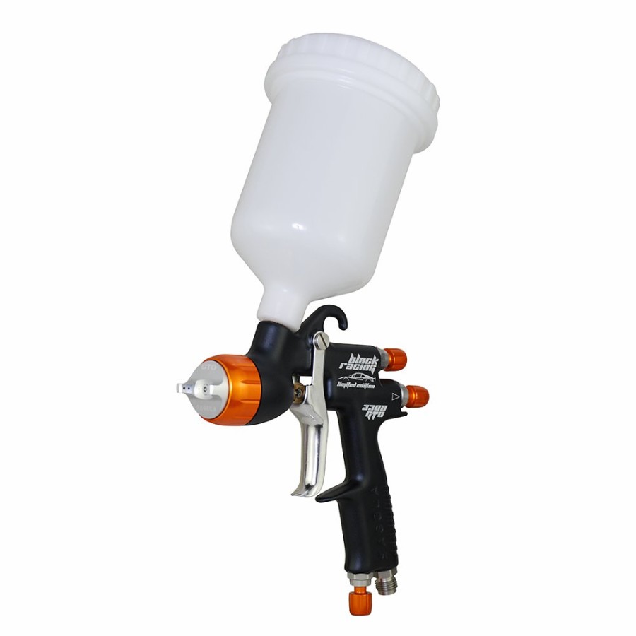 Spray Guns Sagola Gravity-Fed | Sagola Limited Edition Black Racing 3300 Gto 1.3Mm Evo Spray Gun