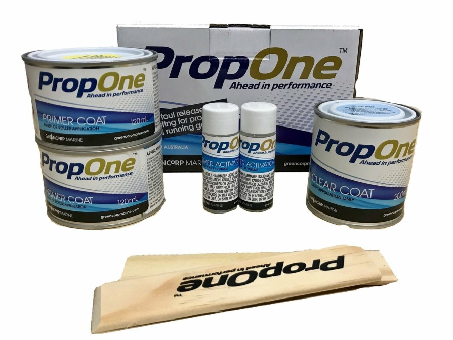 Boat Care Prop One PropOne | Prop One 500Ml Foul Release Coating Kit Propeller Antifoul Propgold