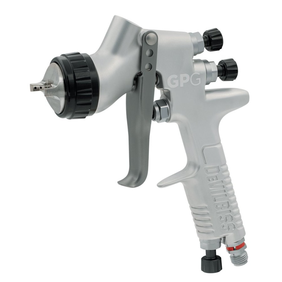 Spray Guns Devilbiss Gravity-Fed | Devilbiss Gpg High Efficiency Gravity Primer Spray Gun 600Ml Pot 1.4Mm (Pr10 Aircap)