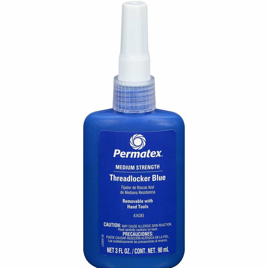 Adhesives & Sealants Permatex | Permatex Medium Strength Thread Locker Blue 50Ml 24250