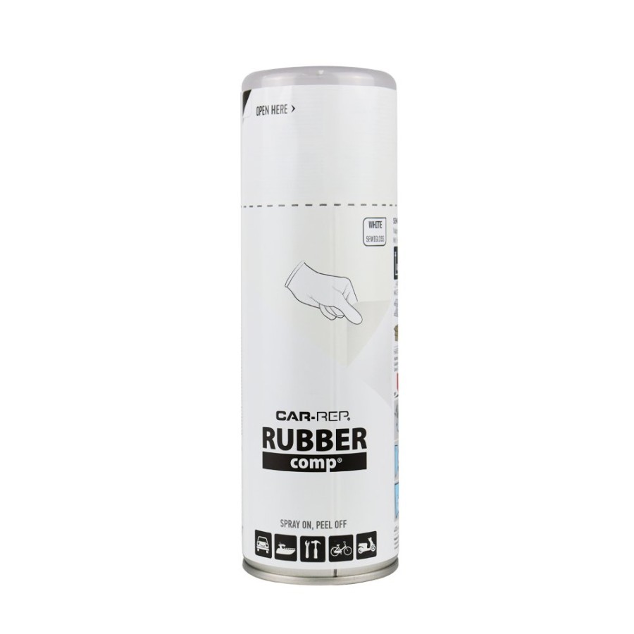 Paint Car-Rep Specialty | Car-Rep Rubber Comp Removable Plasti Dip Paint 400Ml Semi Gloss White