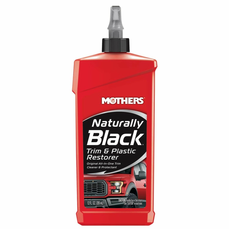 Car Care Mothers Bumper & Trim | Mothers Naturally Black Trim & Plastic Restorer 355Ml Oxidisation Remover