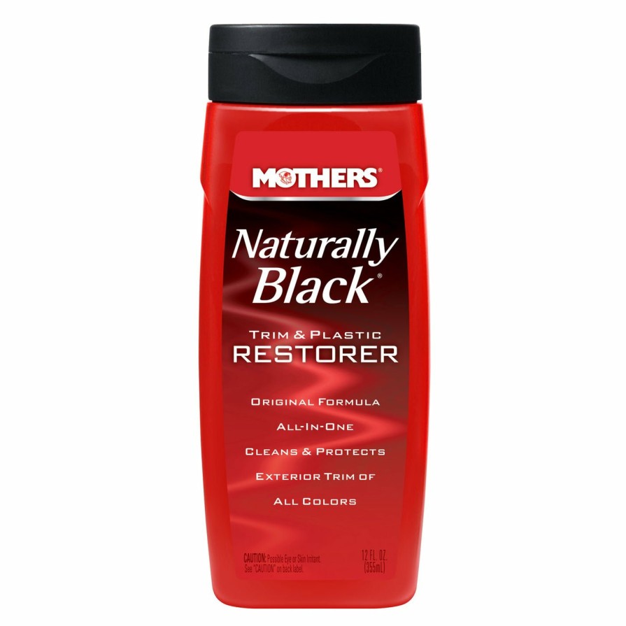 Car Care Mothers Bumper & Trim | Mothers Naturally Black Trim & Plastic Restorer 355Ml Oxidisation Remover