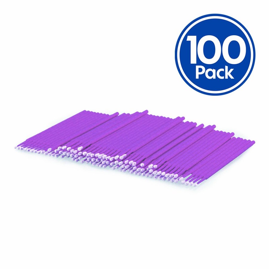 Spray Guns Velocity Cleaning Kits | Velocity Microbrush Purple Super Fine Cleaning Brush 1.5Mm X 100 Pack