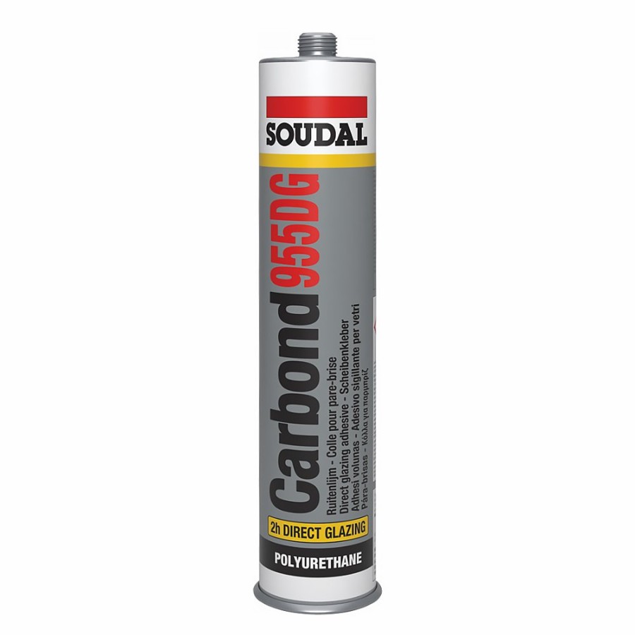 Adhesives & Sealants SOUDAL Adhesive/Sealants | Soudal Carbond 955 Dg Polyurethane Windscreen Adhesive Sealant 310Ml Black