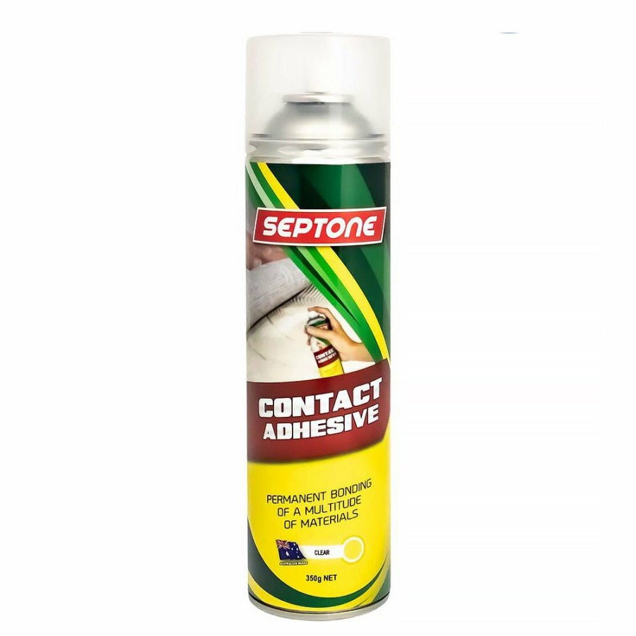 Adhesives & Sealants Septone Spray Adhesives | Septone Spray On Contact Adhesive Car Interior Headliner Plastic Vinyl Carpet 350G