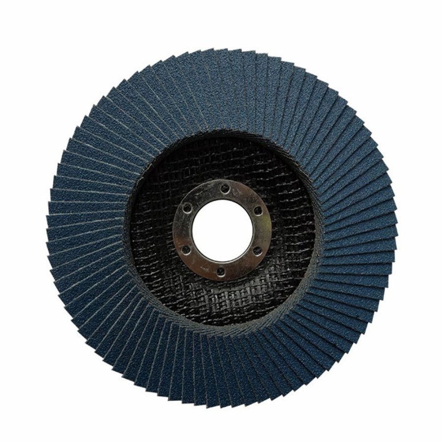 Cutting & Abrasives Josco | Josco Zirconia 127Mm Flap Disc 80G Grit (Medium) For Angle Grinder