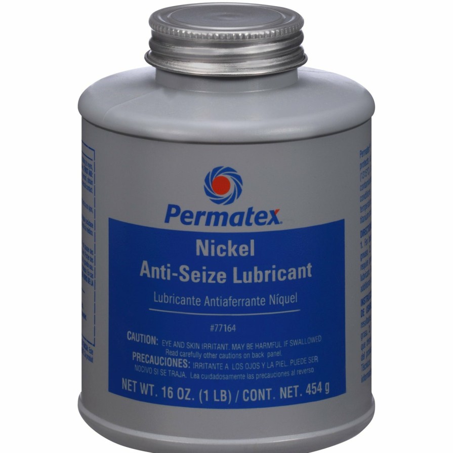 Adhesives & Sealants Permatex Lubricants | Permatex Nickel Anti Seize Lubricant Brush Bottle 454G