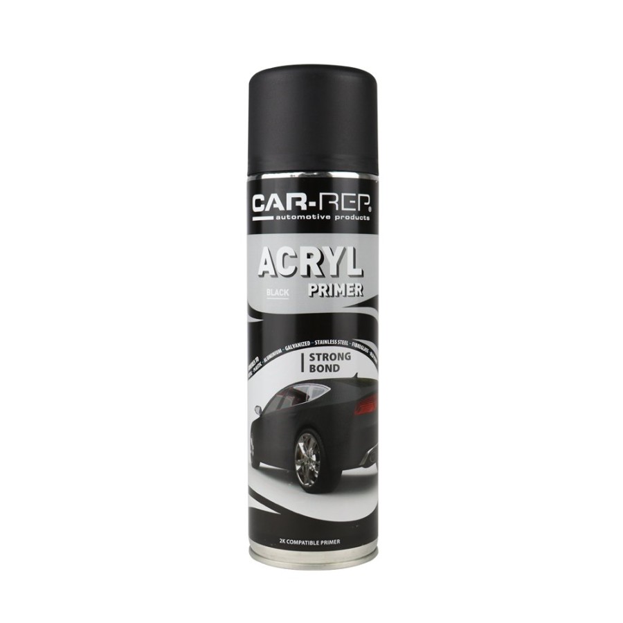 Paint Car-Rep Primers | Car-Rep Acrylic Automotive Primer 500Ml Black