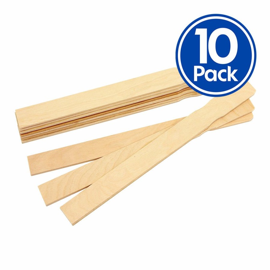 Painting Tools GPI | Gpi Wooden Paint Mixing Sticks 13" X 1" X 10 Pack Paddle Stirring Bulk