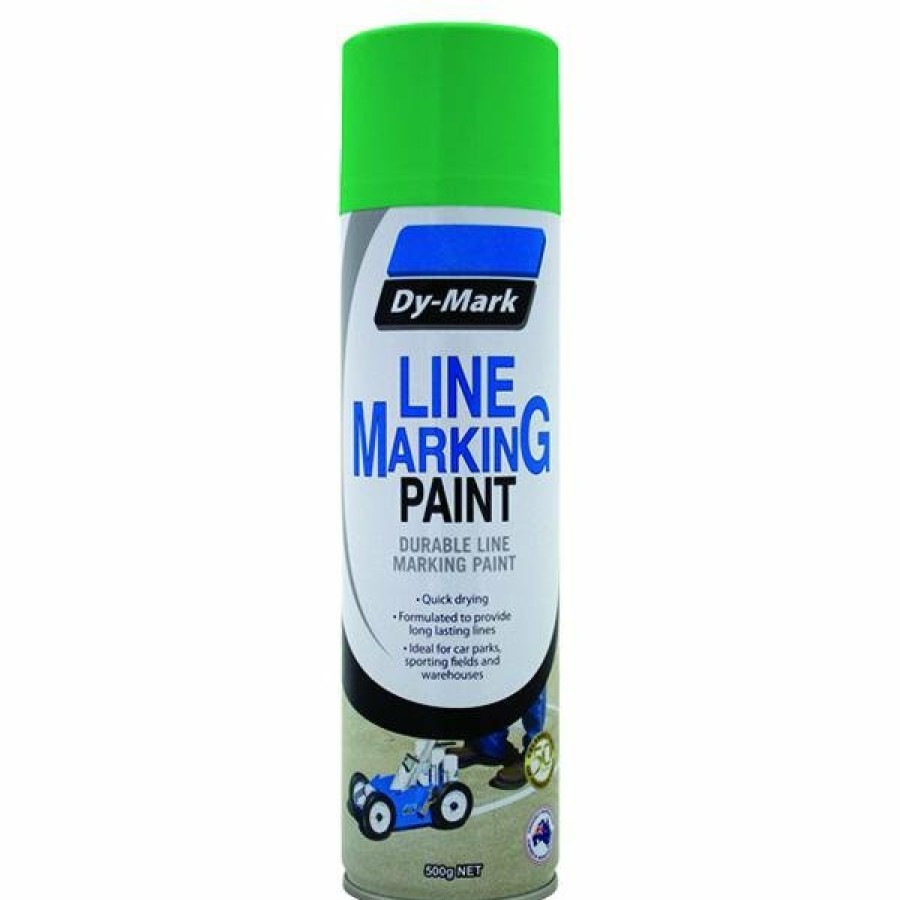 Paint Dy-Mark Linemarking | Dy-Mark Line Marking Spray Paint Quick Drying Green Paint 500G