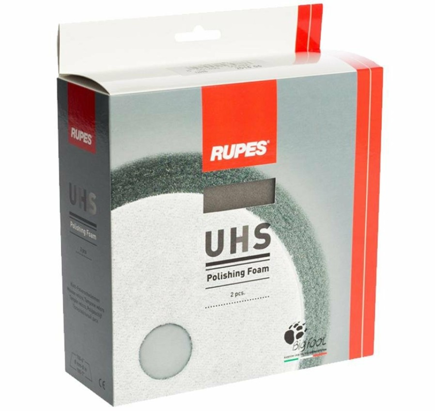 Car Care Rupes Polishing Pads | Rupes Bigfoot 9.Bf180U Uhs Polishing Foam Pad 2 Pack 180Mm