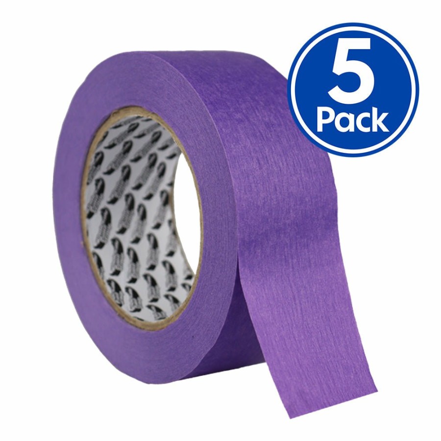 Prep & Repair Wholesale Paint Group Masking Tape | Wpg General Purpose Automotive Purple Masking Tape 44Mm X 50M X 5 Pack