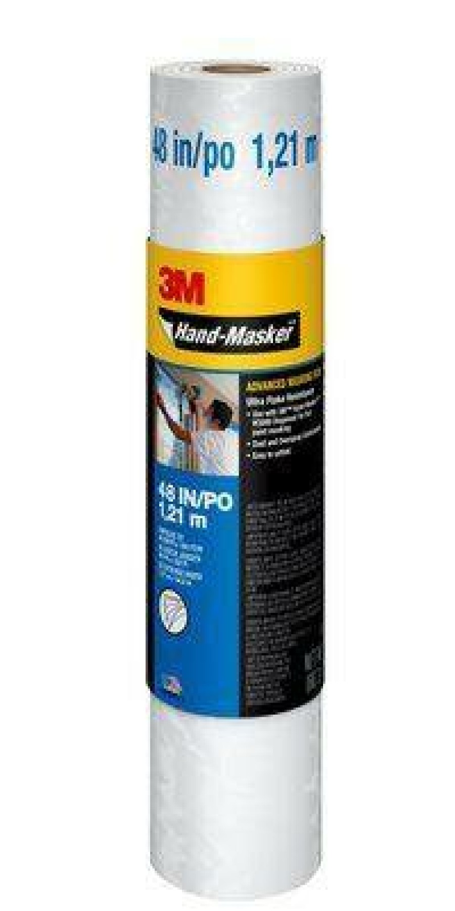 Prep & Repair 3M Masking Plastic | 3M™ Hand-Masker™ Advanced Masking Film Amf48-8C 1200Mm X 54.8M