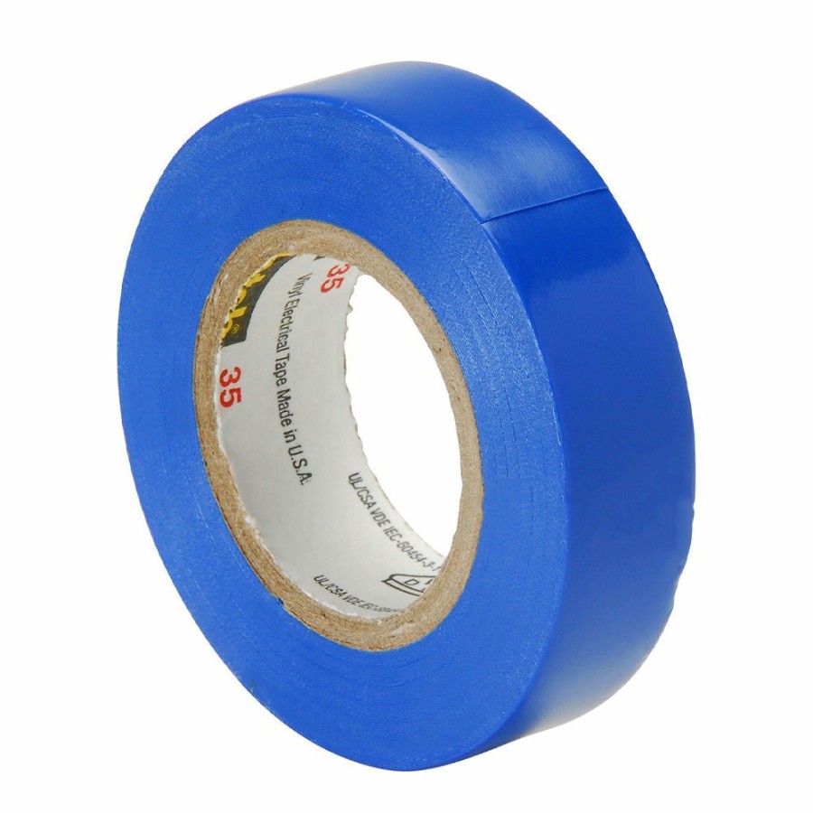 Prep & Repair 3M Other | 3M Temflex 1610 General Purpose Vinyl Electrical Tape 19Mm X 20M Blue X 10 Pack