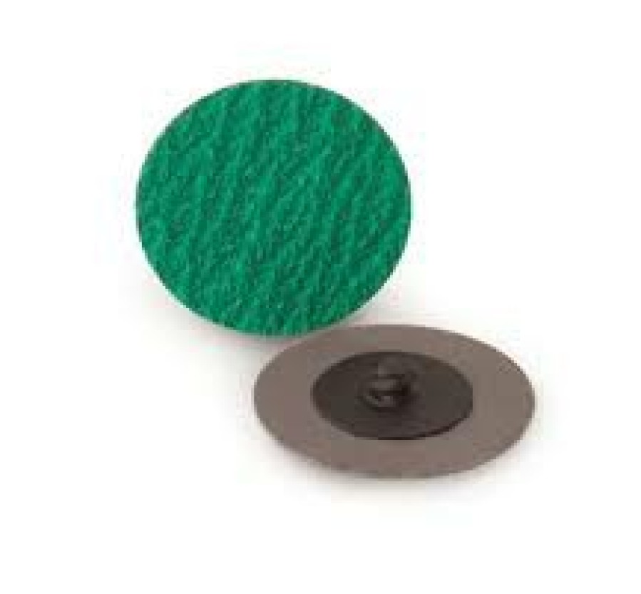 Cutting & Abrasives Abrasiflex | Bibielle Q/C Zirconium Sanding Discs 51Mm Z120 Grit Bx100 Roloc Style 50Mm 2Inch