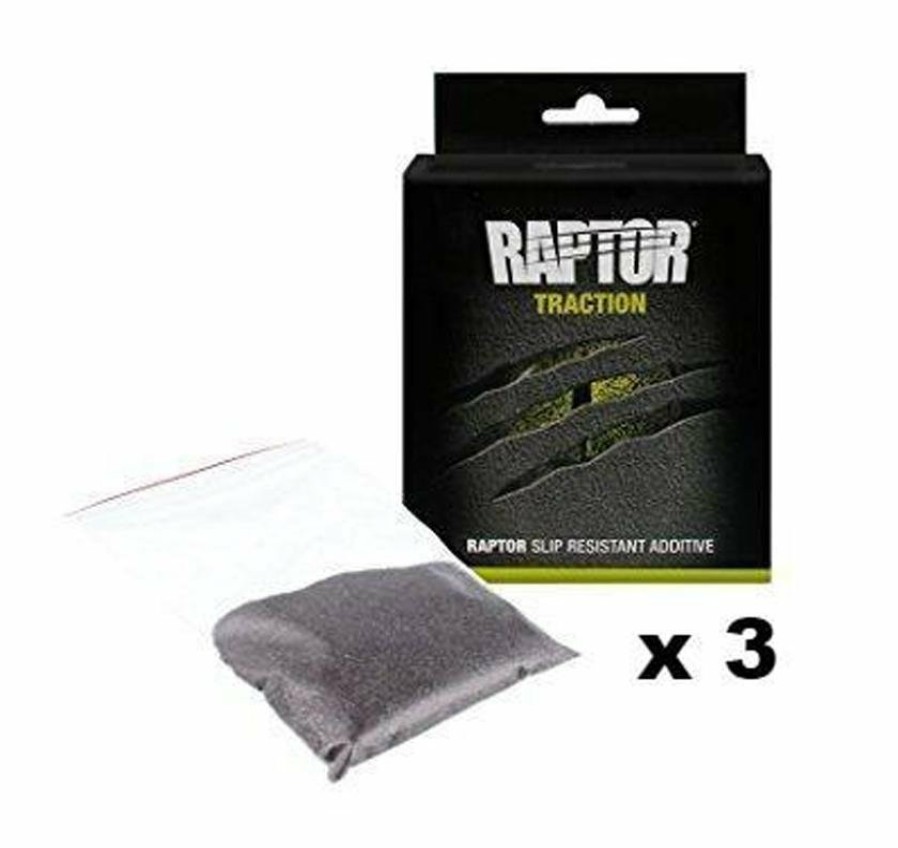 Paint U-POL Bedliner | U-Pol Raptor Traction Slip Resistant Additive 200G Sachet Makes 1L X 3