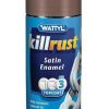 Paint Wattyl Exterior | Killrust Satin Enamel Aerosol Match Colorbond Steel Colour 300G Jasper