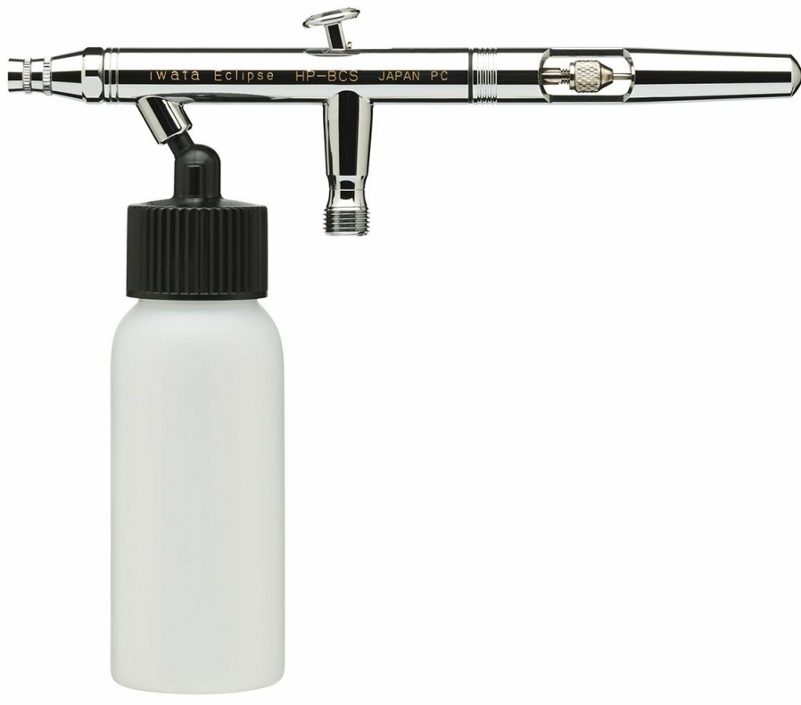 Spray Guns Anest Iwata Airbrushes | Anest Iwata Eclipse Suction Siphon Feed Dual Action Air Brush 0.5Mm 60Ml