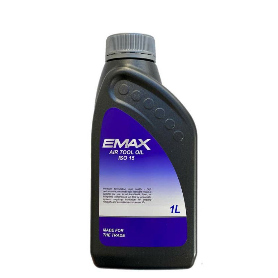 Cutting & Abrasives Emax Tools | Emax Air Tool Oil 1L Iso 15 Zinc Free Anti Corrosion Additives