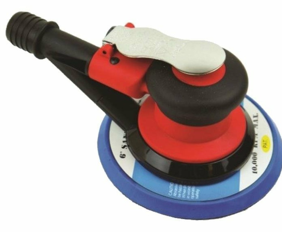 Cutting & Abrasives GRP Air Sanders | Grp 6'' 150Mm Orbital Palm Sander 2.5Mm Orbit Dust Extraction