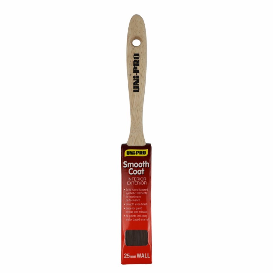 Painting Tools Uni-Pro | Uni-Pro Smooth Coat Brush 25Mm Interior Exterior Trade