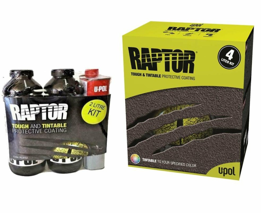 Paint U-POL Bedliner | U-Pol Raptor Tintable Tough Protective Coating Uv Resistant Tub/Bed Liner Kit 6L