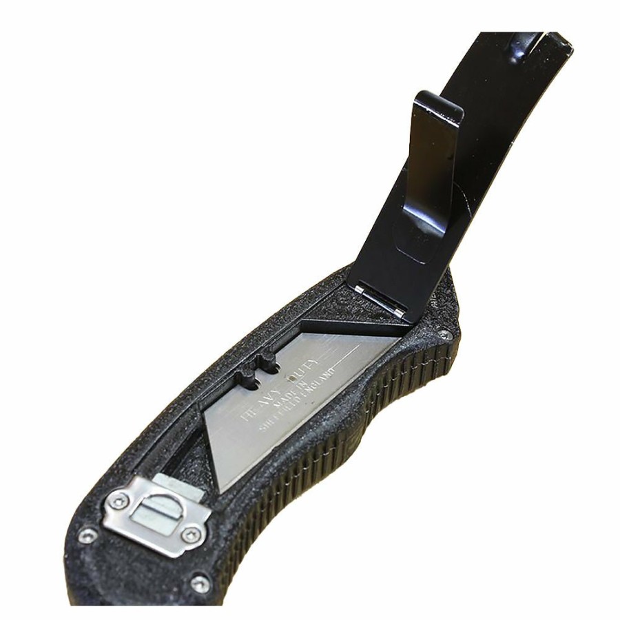 Cutting & Abrasives Sterling Safety Knives | Sterling Stealth Auto Loading Sliding Pocket Knife 5 Blades Included