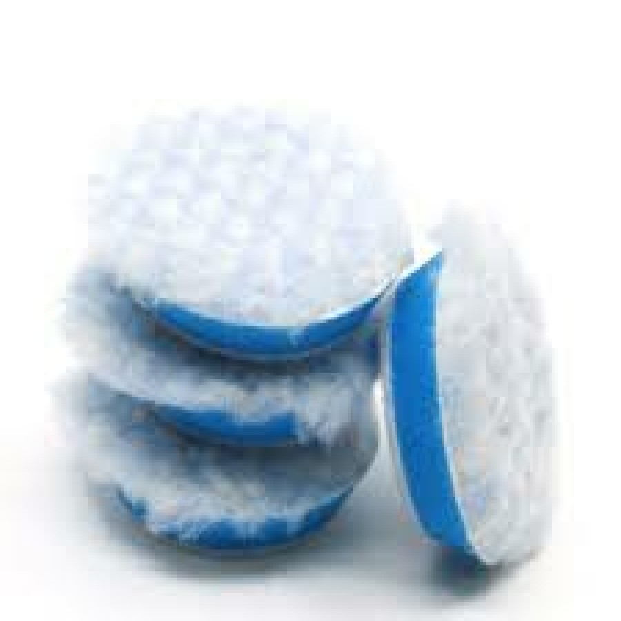 Car Care RUPES Cutting Pads | Rupes Bigfoot 40Mm Coarse Blue Wool Polishing Pad 9.Bw40H Box Of 4