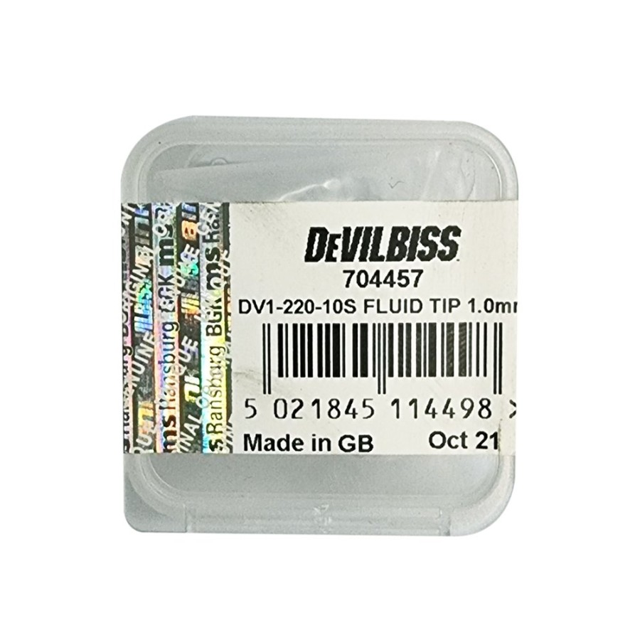 Spray Guns DeVilbiss Fluid Tips | Devilbiss Dv1-220-10S Fluid Tip 1.0Mm 704457