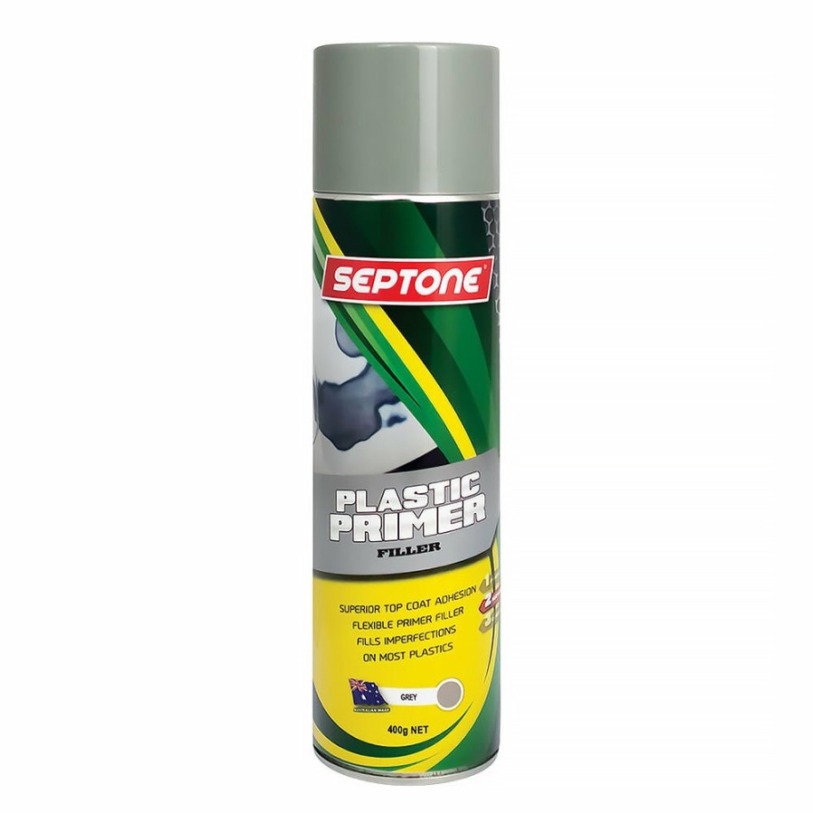 Paint Septone Primers | Septone Automotive Plastic Primer Filler Fast Drying Flexible 400G Grey