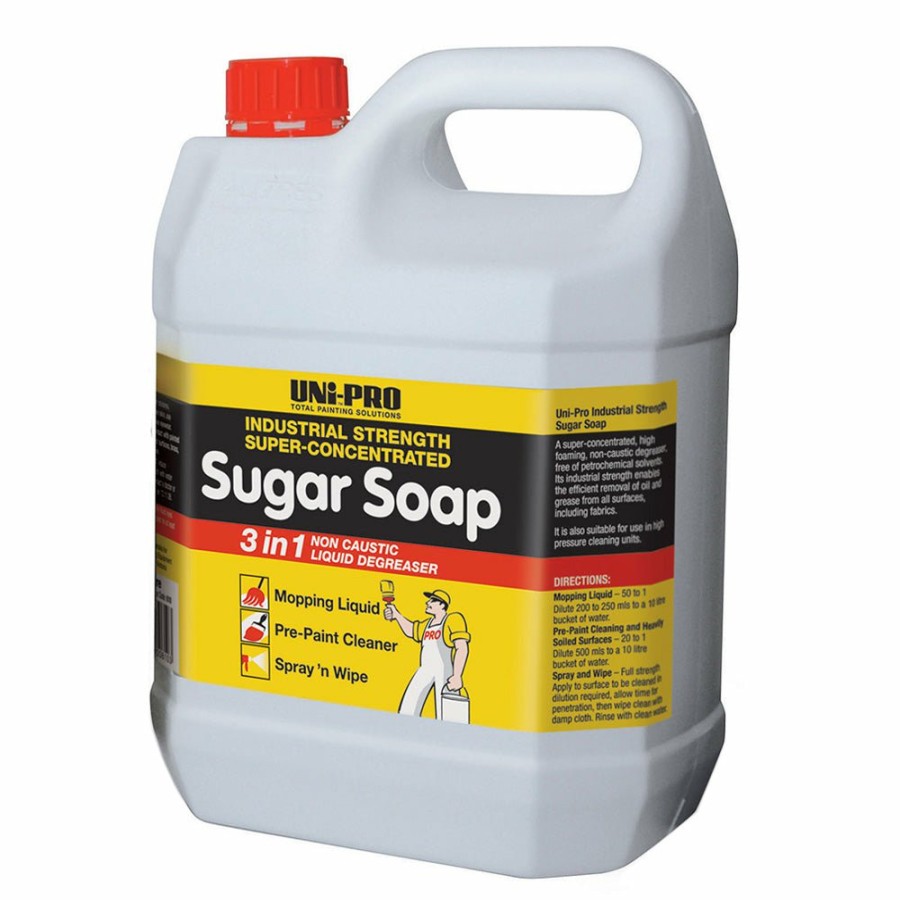 Cleaning Uni-Pro | Uni-Pro Sugar Soap 4L 3-In-1 Super Concentrate High Foaming Non-Caustic