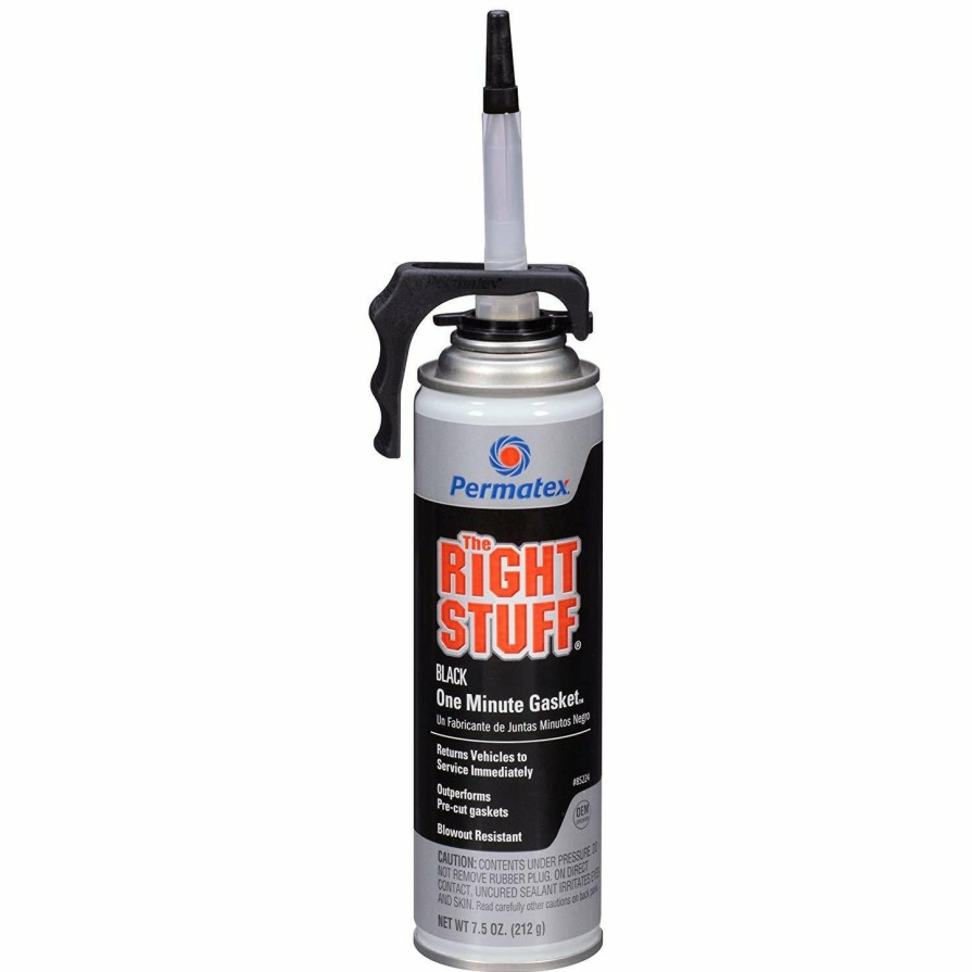 Adhesives & Sealants Permatex | Permatex The Right Stuff Black Gasket Maker Power Can 212G