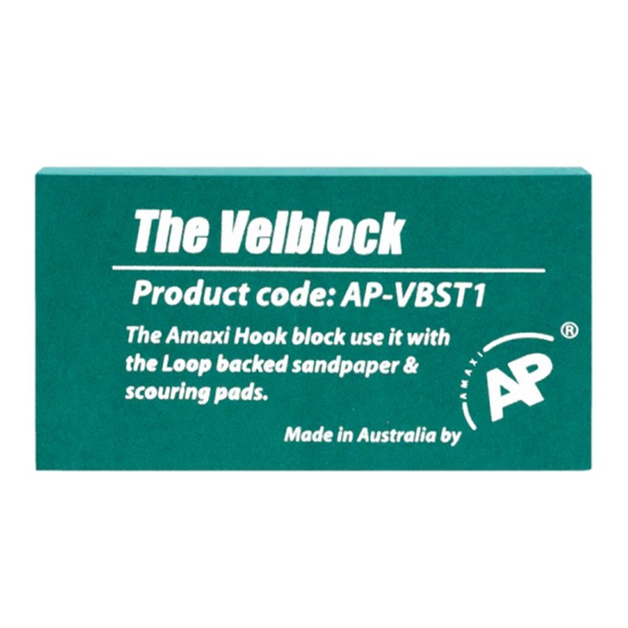 Cutting & Abrasives Amaxi Blocks | Amaxi Ap The Velblock Hook & Loop Sanding Block