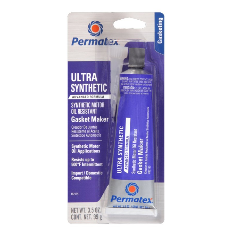 Adhesives & Sealants Permatex | Permatex Ultra Synthetic Gasket Maker 99G Motor Oil Resistant